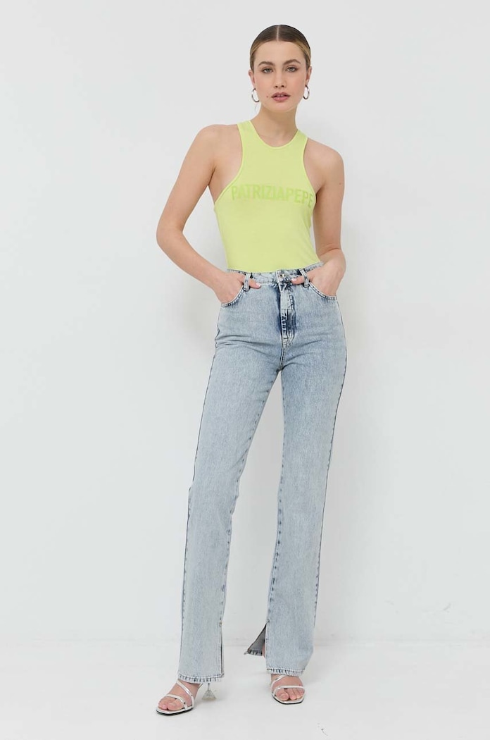 Top Patrizia Pepe 8M1472.J051 zelená SS23