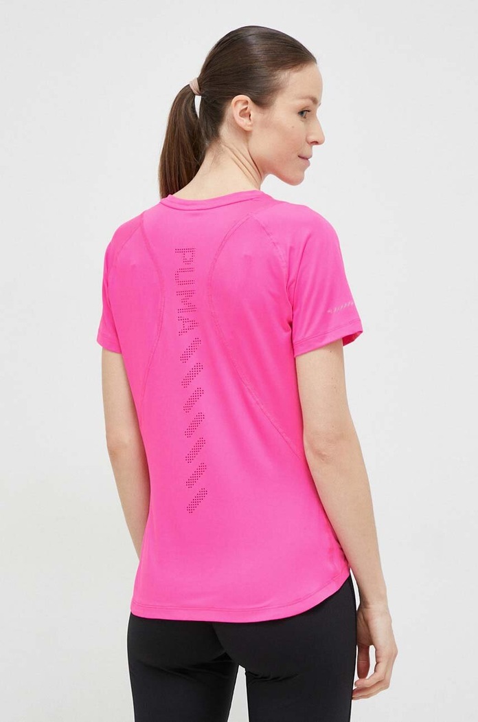 Oblečení Běžecké tričko Puma Cloudspun 523276 růžová