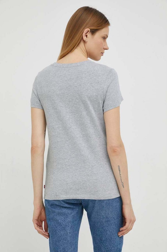Oblačila Bombažna kratka majica Levi's 17369.2023 siva