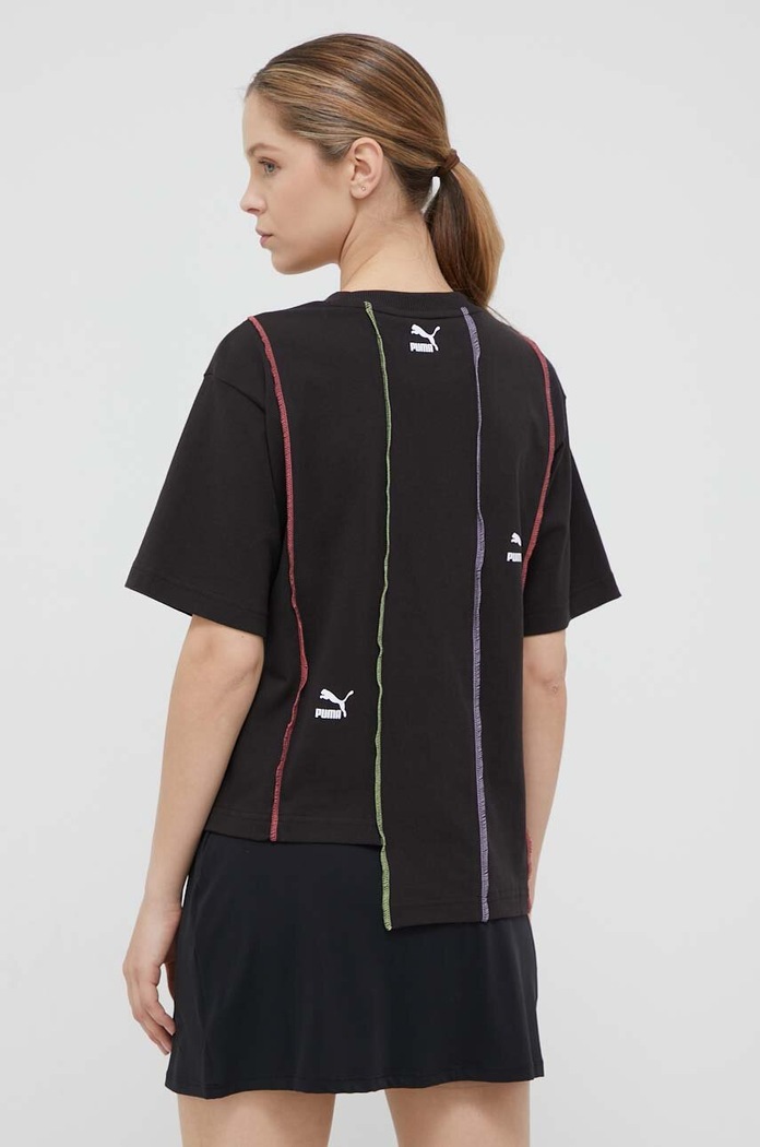 Puma pamut póló X The Ragged Priest pamut fekete 539127