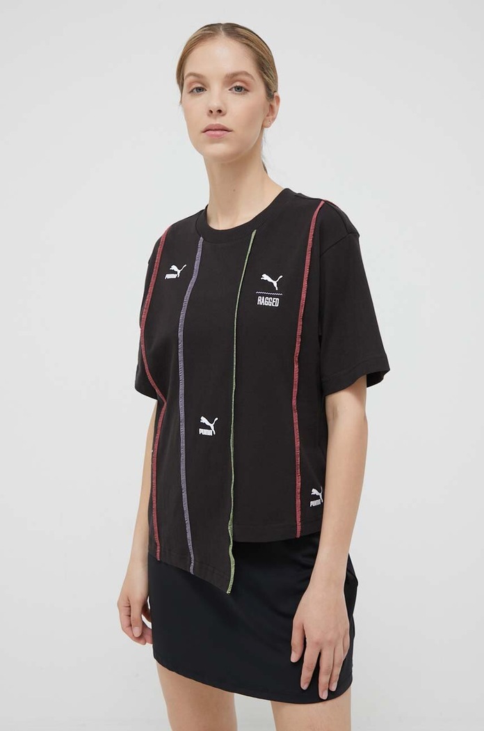 Ruházat Puma pamut póló X The Ragged Priest 539127 fekete