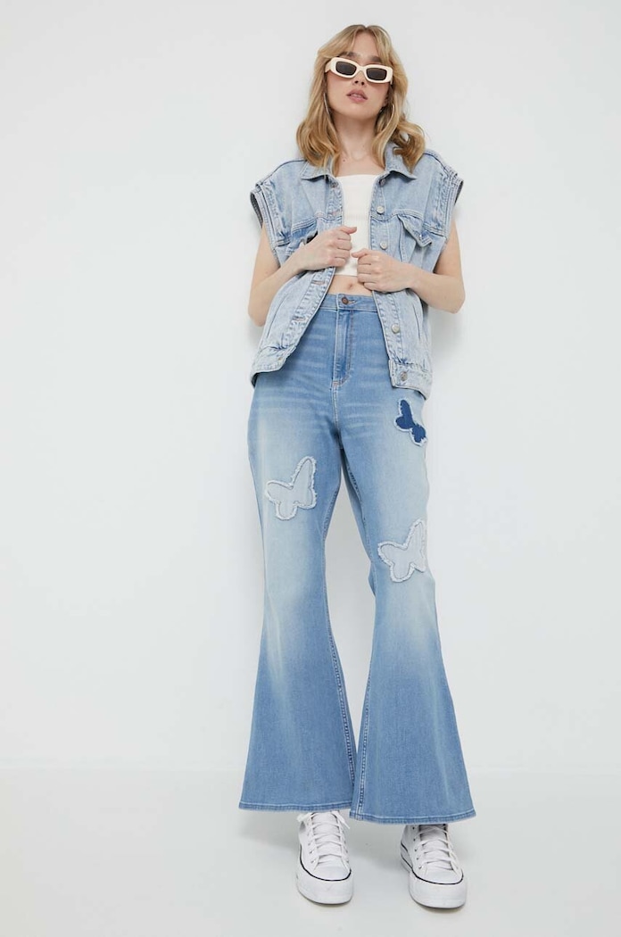 Oblečenie Top Abercrombie & Fitch KI150.3045.101 biela