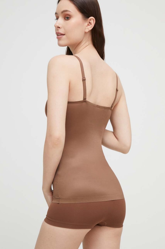 Top σύσφιξης σώματος Spanx 10259R καφέ SS23