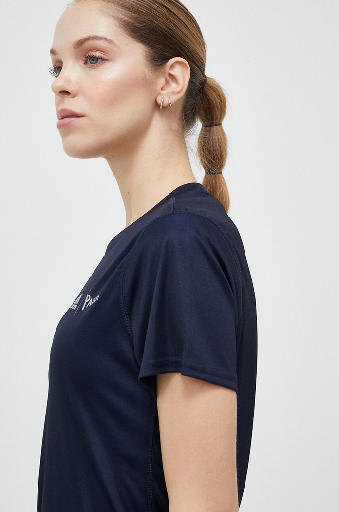 Bežecké tričko adidas Performance x Parley tmavomodrá HR6987