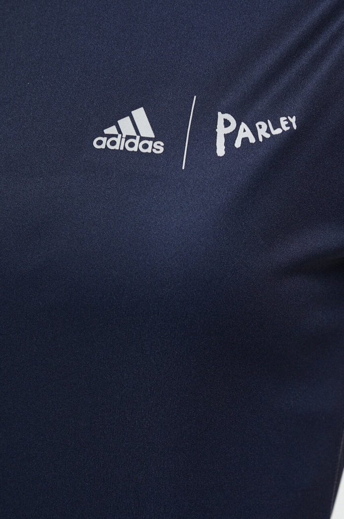 Bežecké tričko adidas Performance x Parley HR6987 tmavomodrá