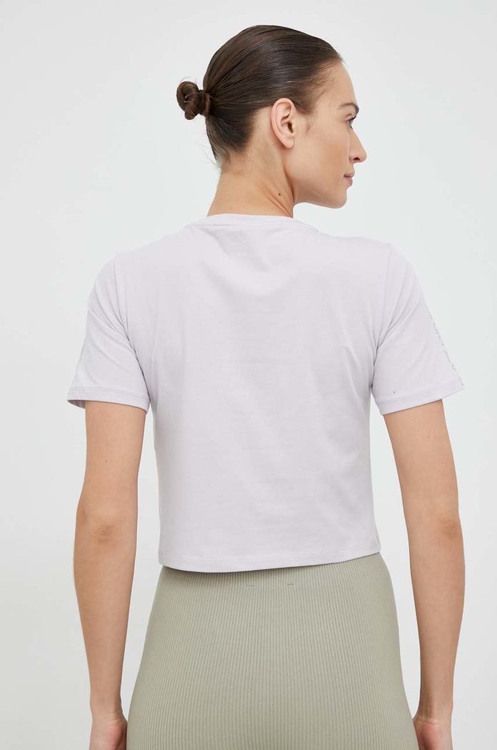 Odzież EA7 Emporio Armani t-shirt 3RTT14.TJFKZ fioletowy