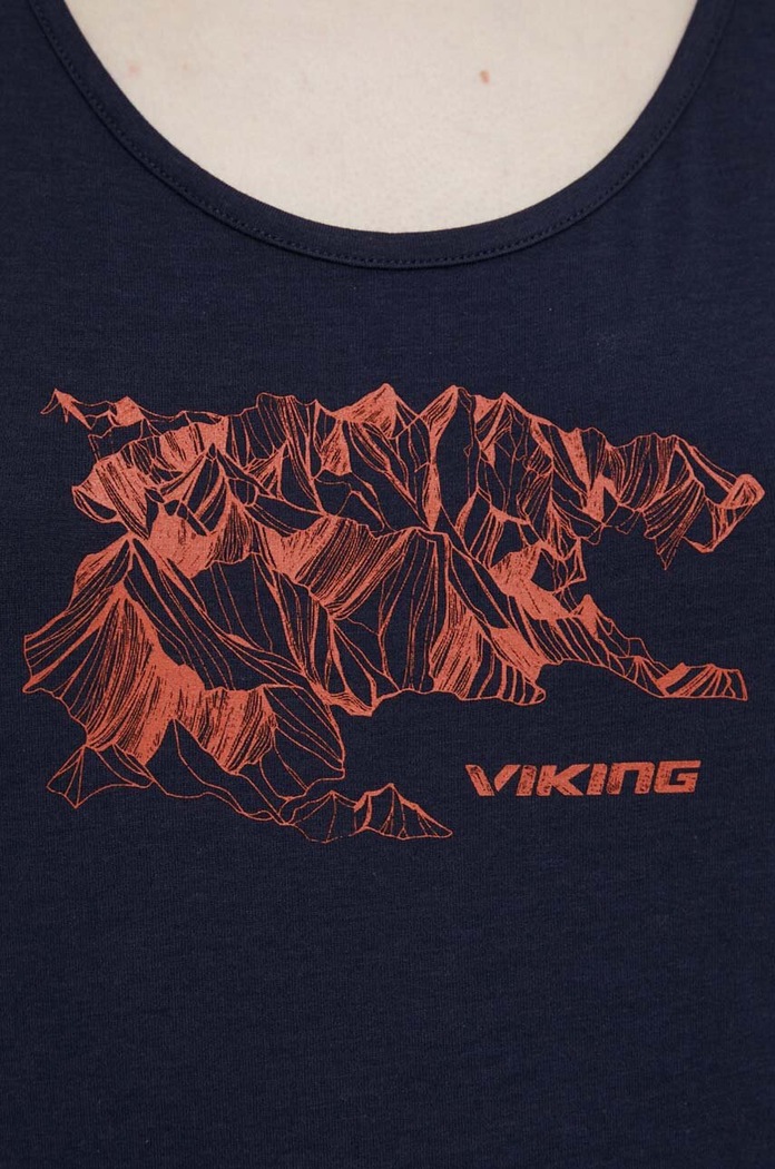 Viking sportovní tričko dámské s viskózou Lechee Bamboo 500.25.6646 námořnická modř