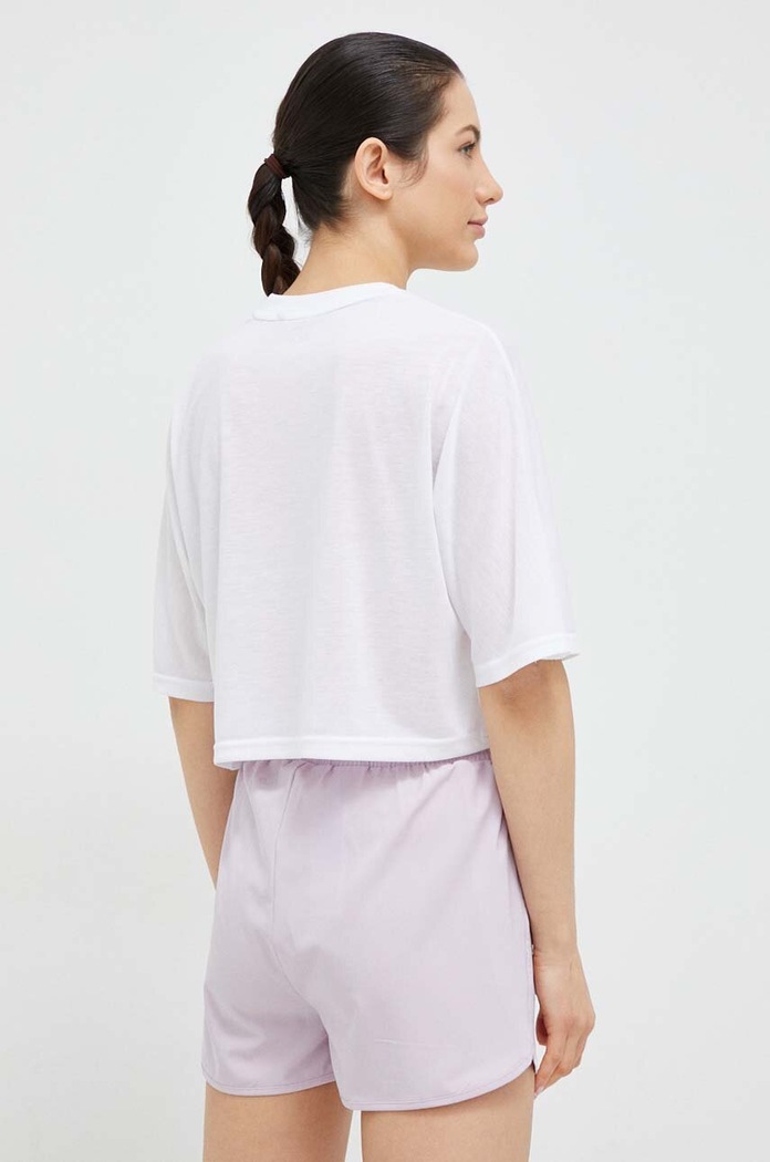 Odzież Fila t-shirt treningowy Recanati FAW0048.SS23 biały