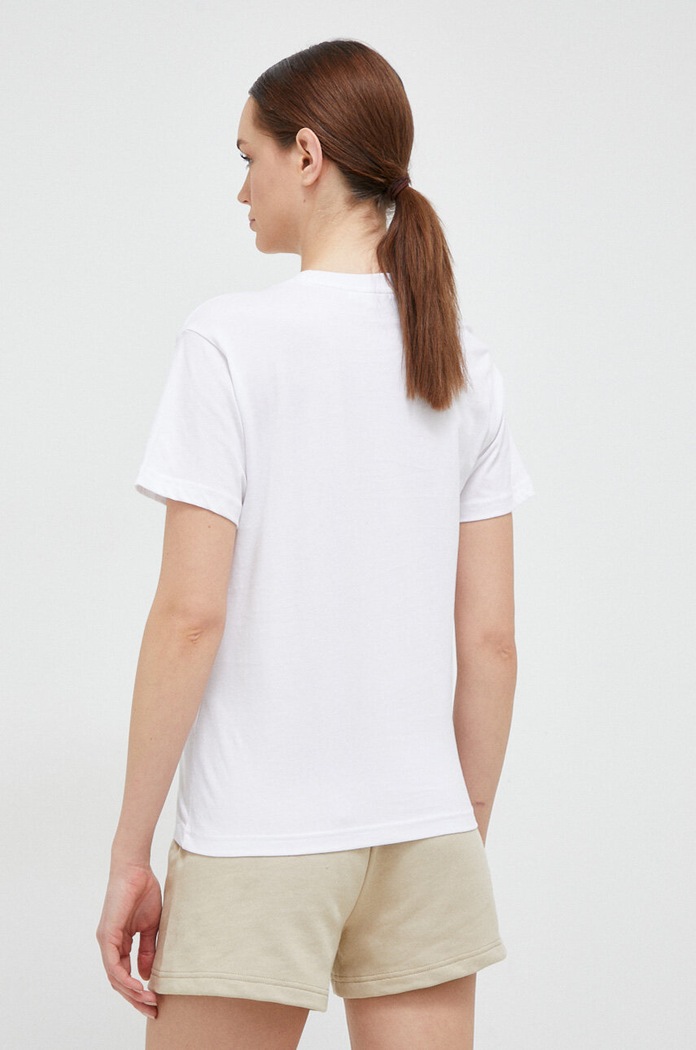 Βαμβακερό μπλουζάκι Fila 2-pack FAW0139.SS23 λευκό SS23