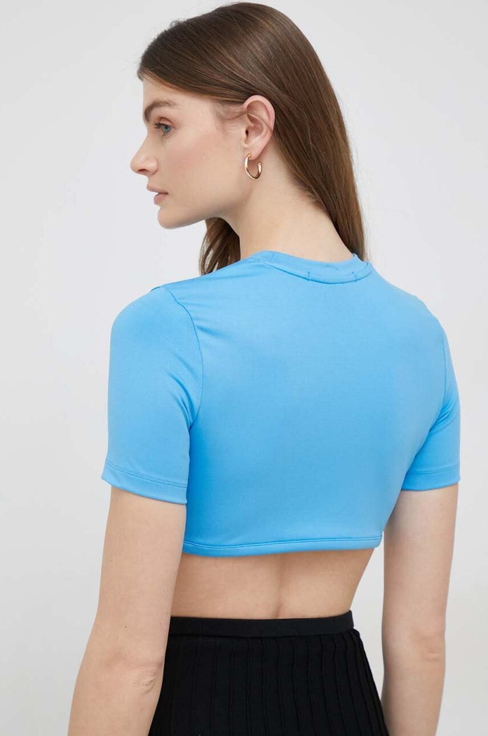 Oblečení Tričko Calvin Klein Jeans J20J221483.PPYX modrá