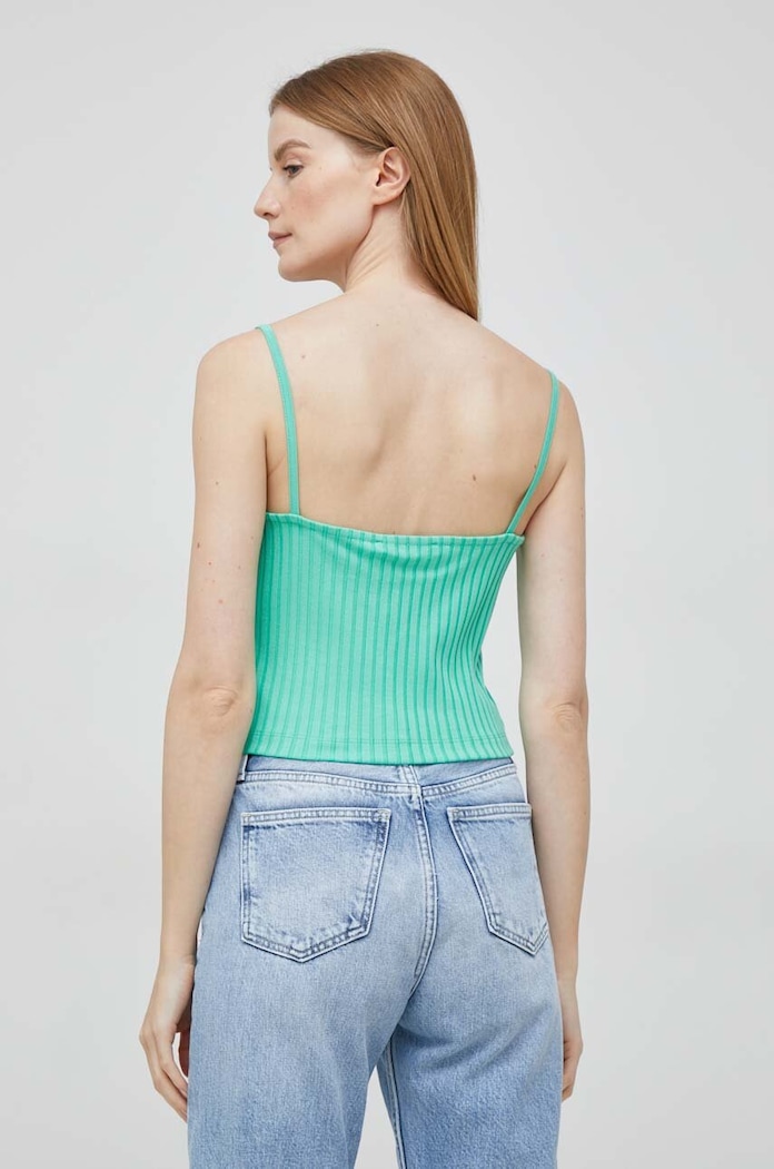 Ρούχα Top Calvin Klein Jeans J20J221009.PPYX πράσινο