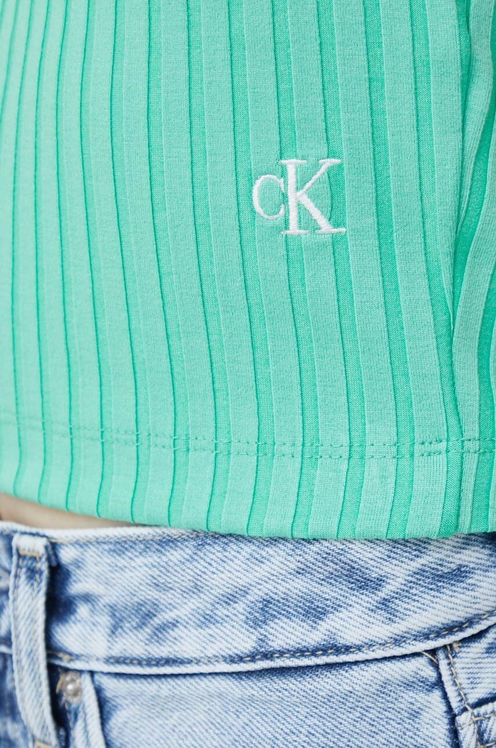 Top Calvin Klein Jeans J20J221009.PPYX πράσινο