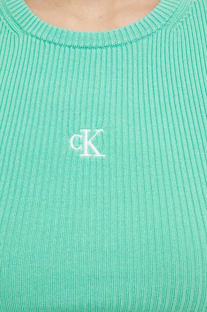 Calvin Klein Jeans top J20J220709.PPYX zielony