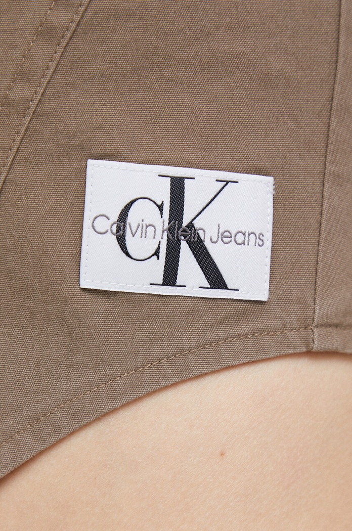 Top Calvin Klein Jeans J20J220714.PPYX hnědá