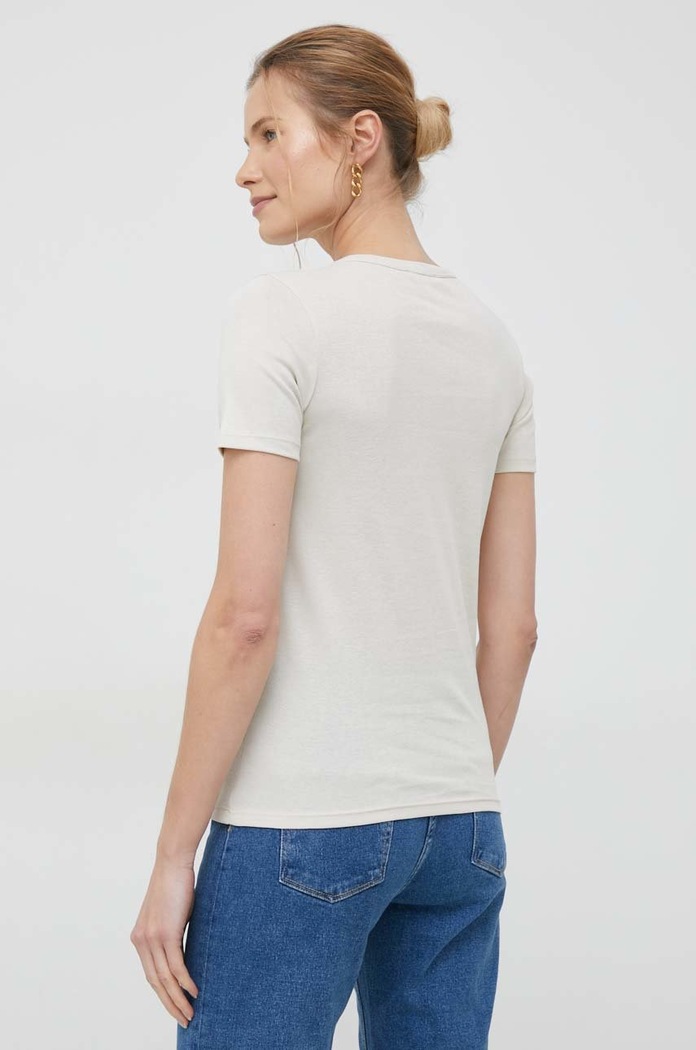 Abbigliamento United Colors of Benetton t-shirt in cotone 3GA2E16A0.152. beige
