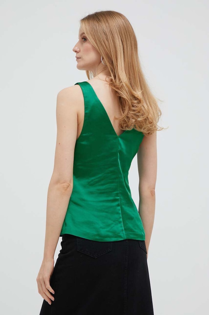 Oblečení Halenka United Colors of Benetton 50V4DH009.24B zelená