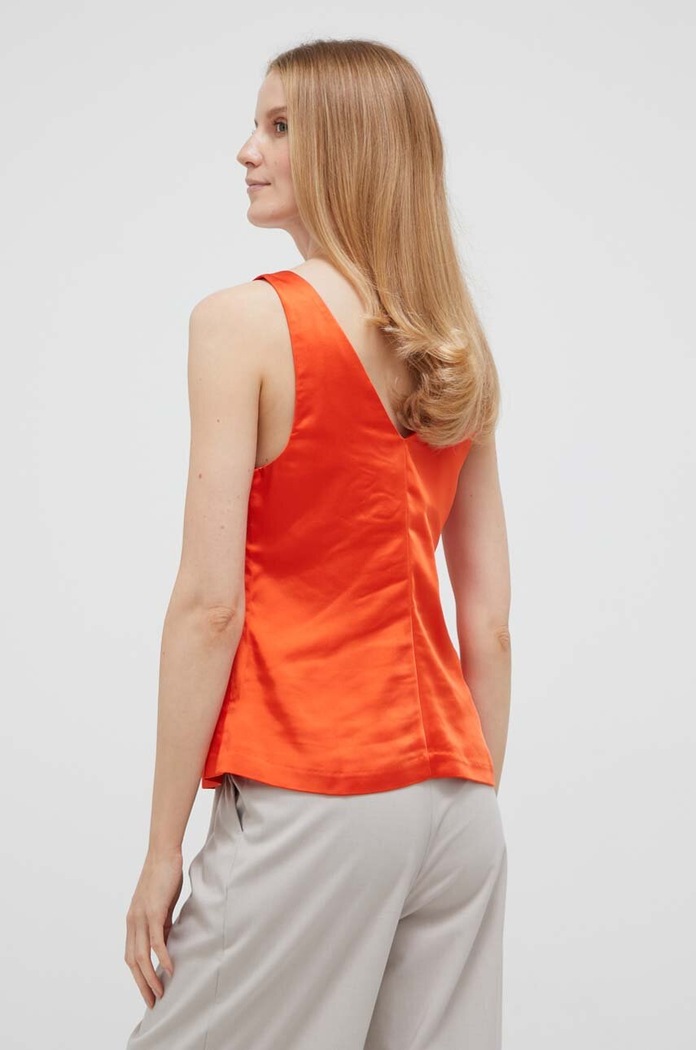 Oblečení Top United Colors of Benetton 50V4DH009.1G9 oranžová