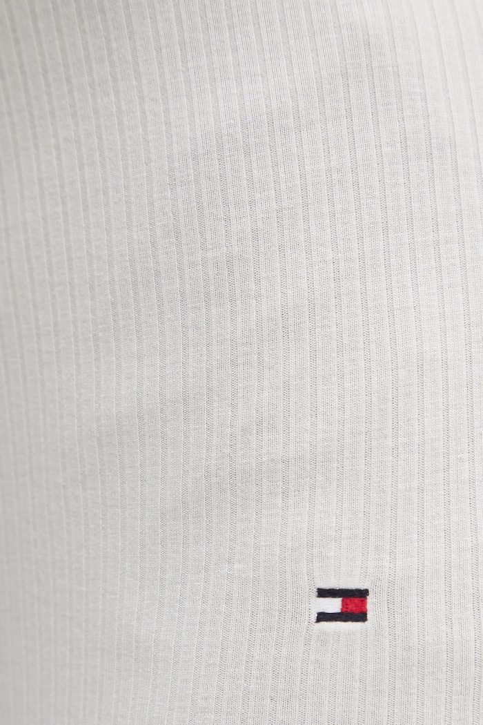 Tričko Tommy Hilfiger WW0WW37866.PPYX bílá