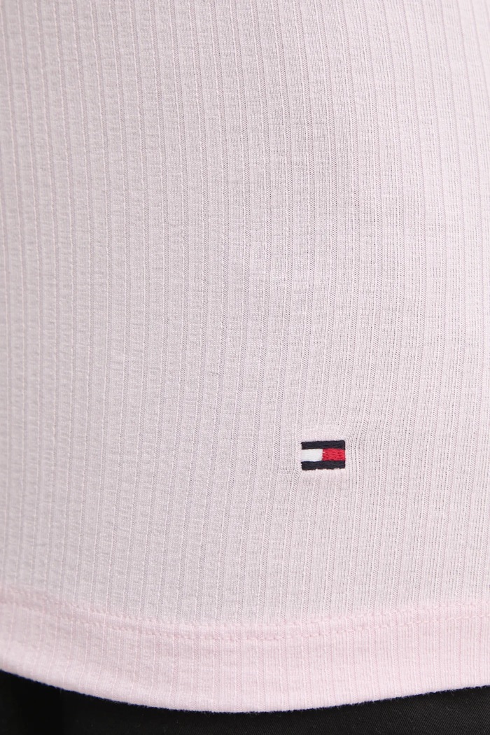 Majica kratkih rukava Tommy Hilfiger WW0WW37866.PPYX roza