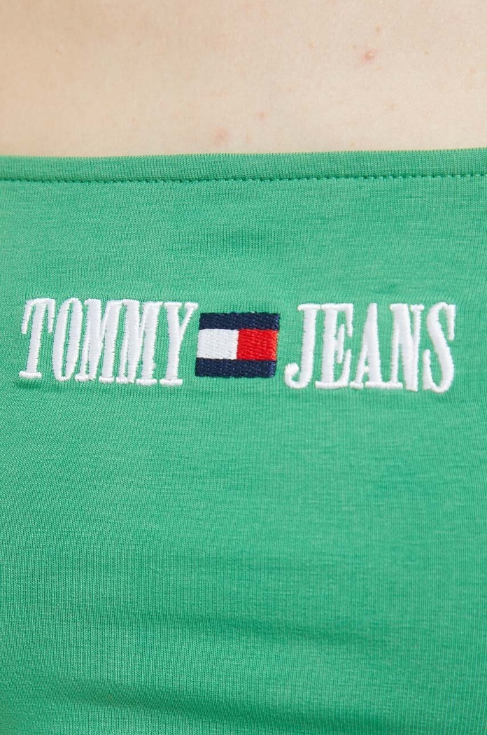 Tommy Jeans top DW0DW15458.PPYX zielony