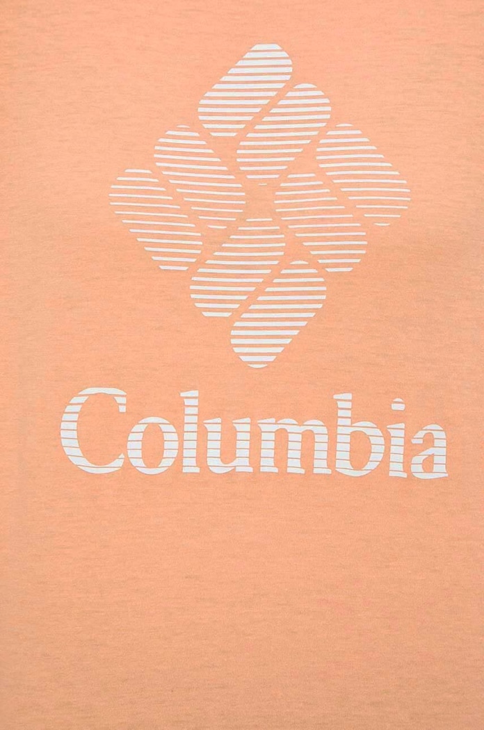 Μπλουζάκι Columbia 1934002.SS23 πορτοκαλί
