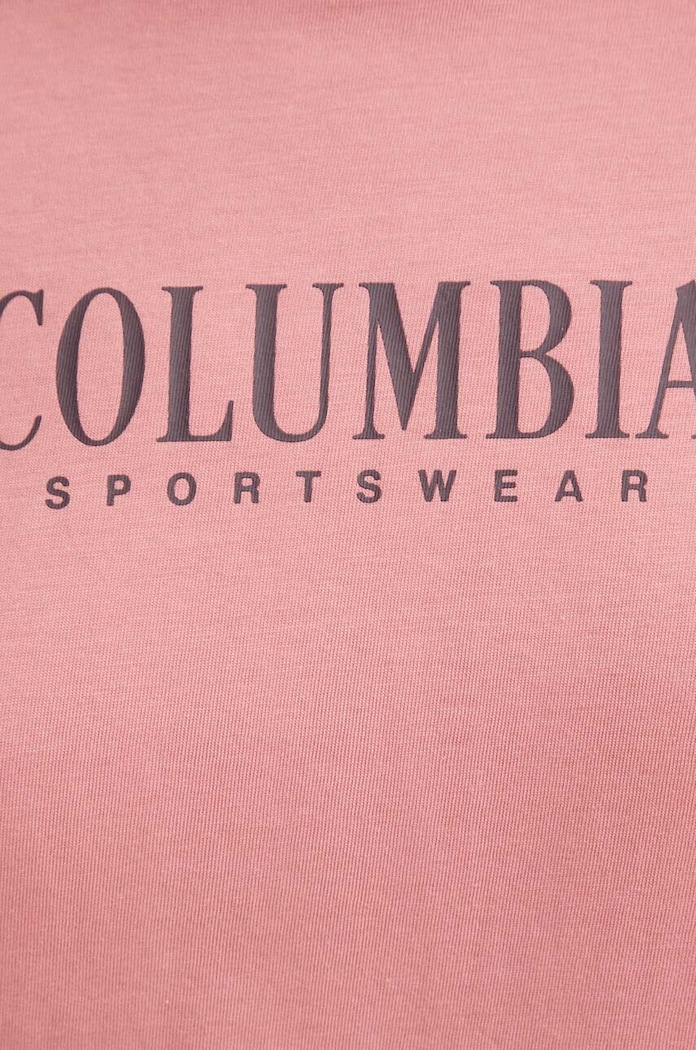 Pamučna majica Columbia 1992085 roza