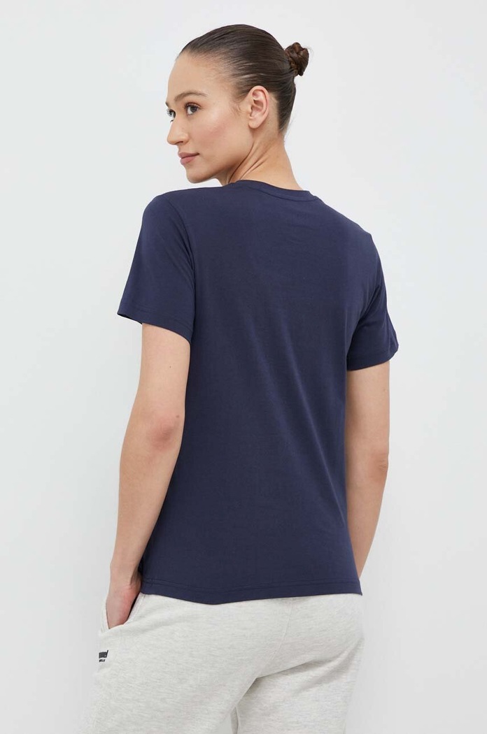 Îmbrăcăminte Jack Wolfskin tricou din bumbac 10 1809051 bleumarin