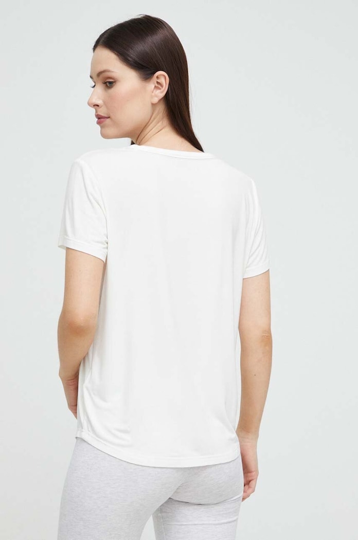 Odzież Tommy Hilfiger t-shirt lounge UW0UW04589.PPYX beżowy