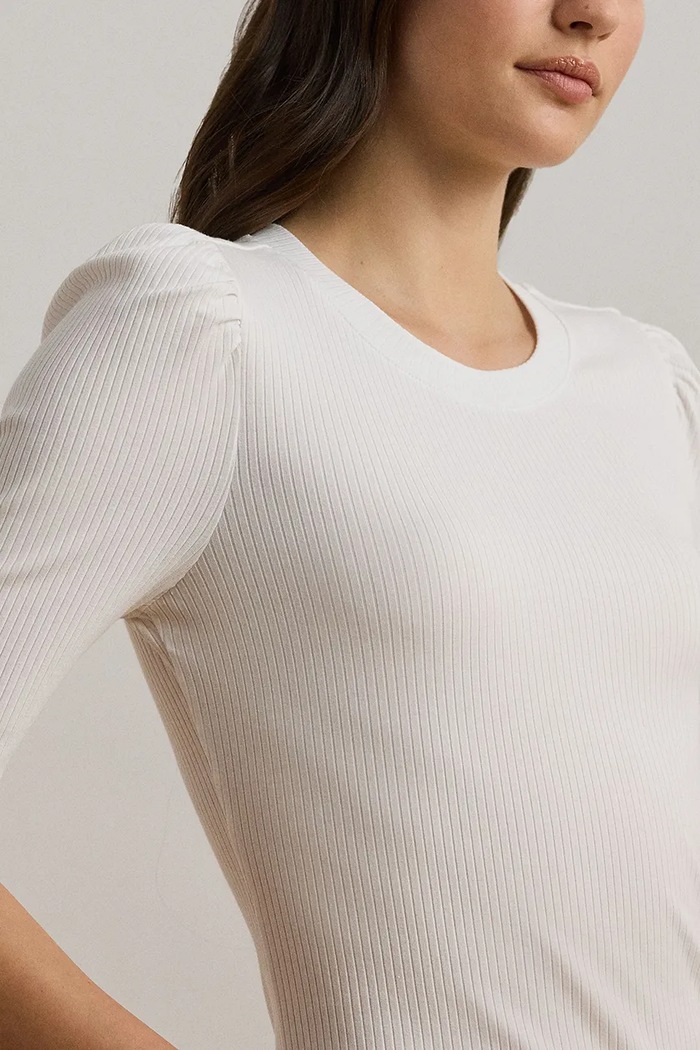 Lauren Ralph Lauren t-shirt biały 200902618