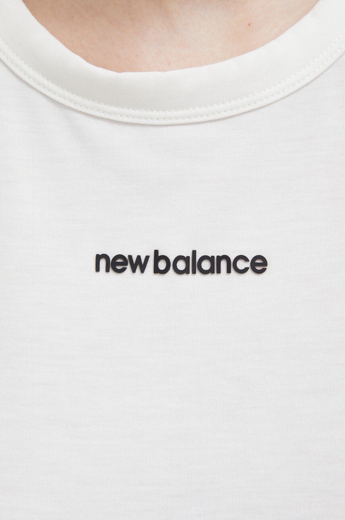 Tréninkový top New Balance Achiever WT31104SST bílá