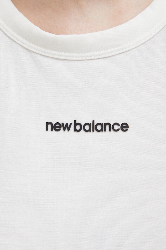 Tréninkový top New Balance Achiever WT31104SST bílá