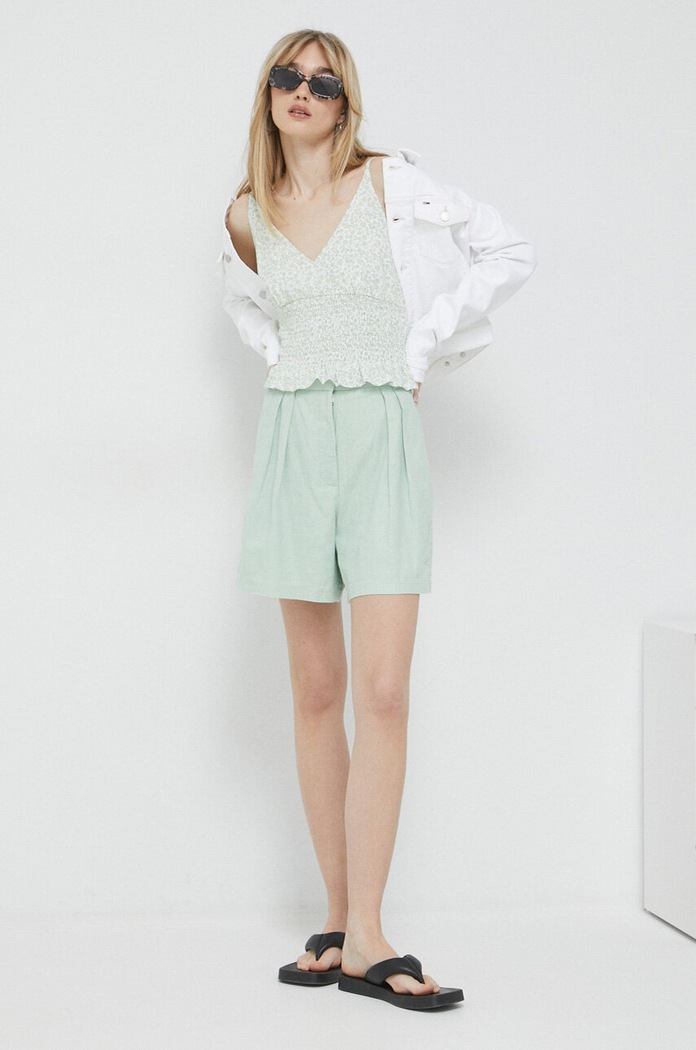 Top Hollister Co. KI340.3047.328 zelená SS23