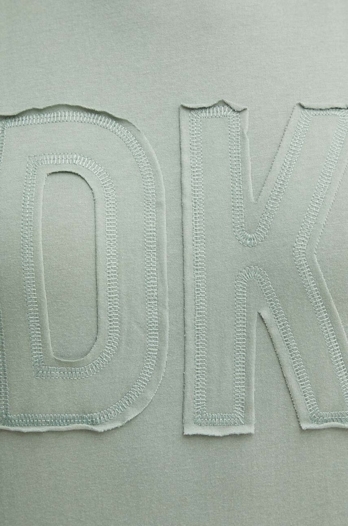 Bavlněný top Dkny DP3T9217 zelená