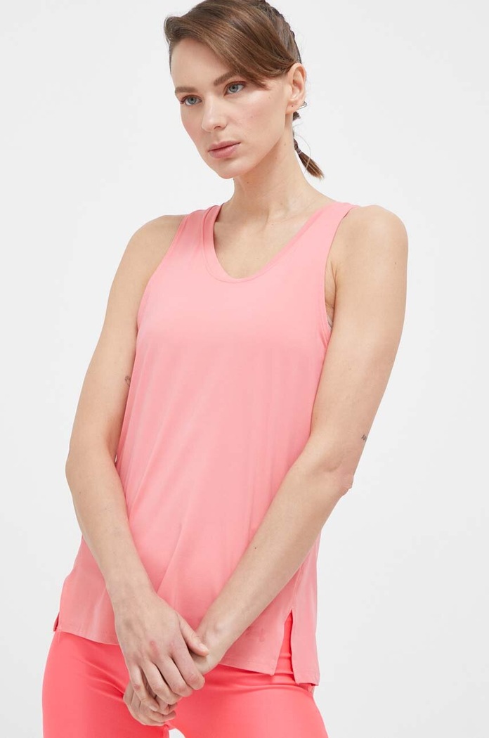 Top για τρέξιμο Under Armour Iso-Chill Laser με ελαστάν ροζ 1376811