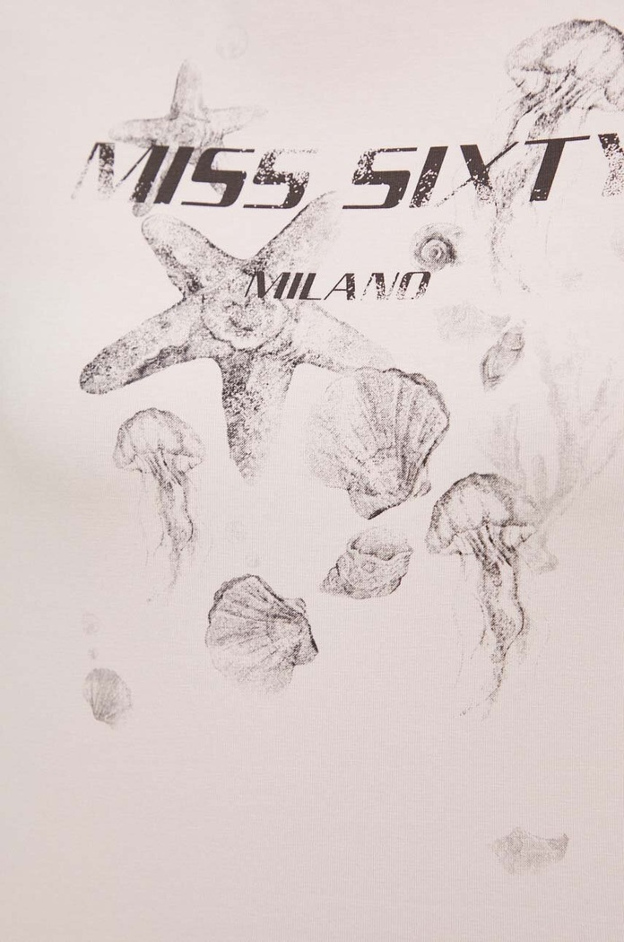 T-shirt Miss Sixty różowy 6W2SJ8151000