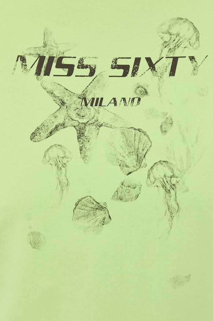 Majica kratkih rukava Miss Sixty 6W2SJ8151000 zelena