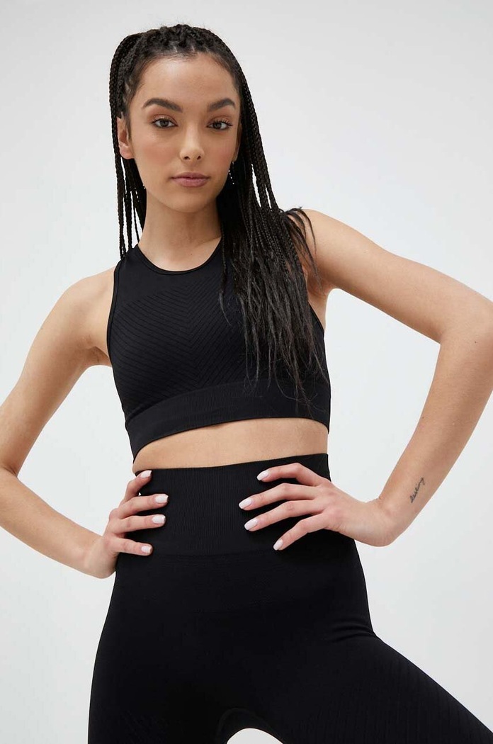 Casall top do jogi z elastanem czarny 22114