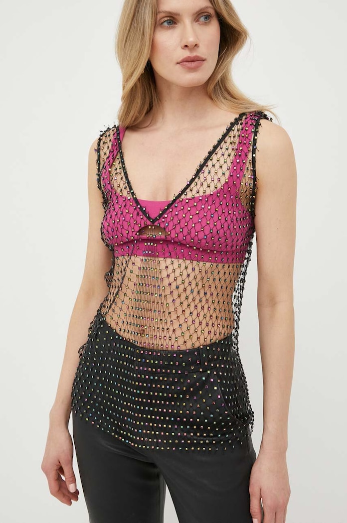 Top Patrizia Pepe 2M4292.A274 černá