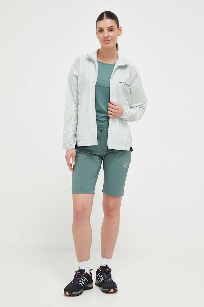 Športni top Mammut Selun FL 1017.05040 zelena SS23
