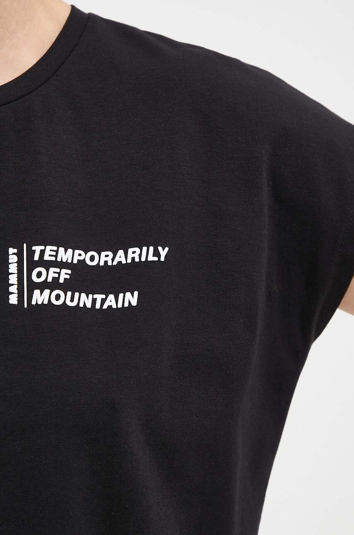 Μπλουζάκι Mammut Off Mountain 1017.04490 μαύρο