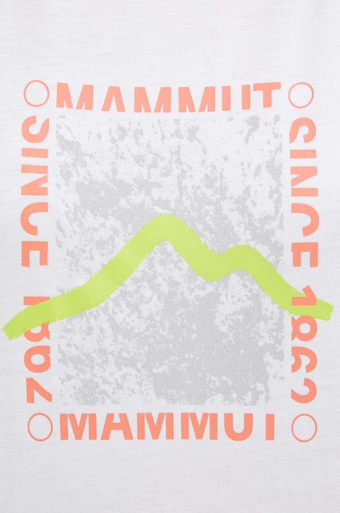 Αθλητικό μπλουζάκι Mammut Core 1017.05070 λευκό