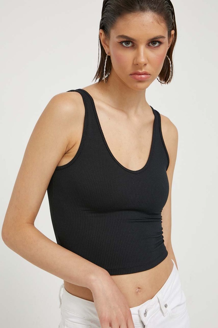 Top Hollister Co. slim čierna KI339.3214.900