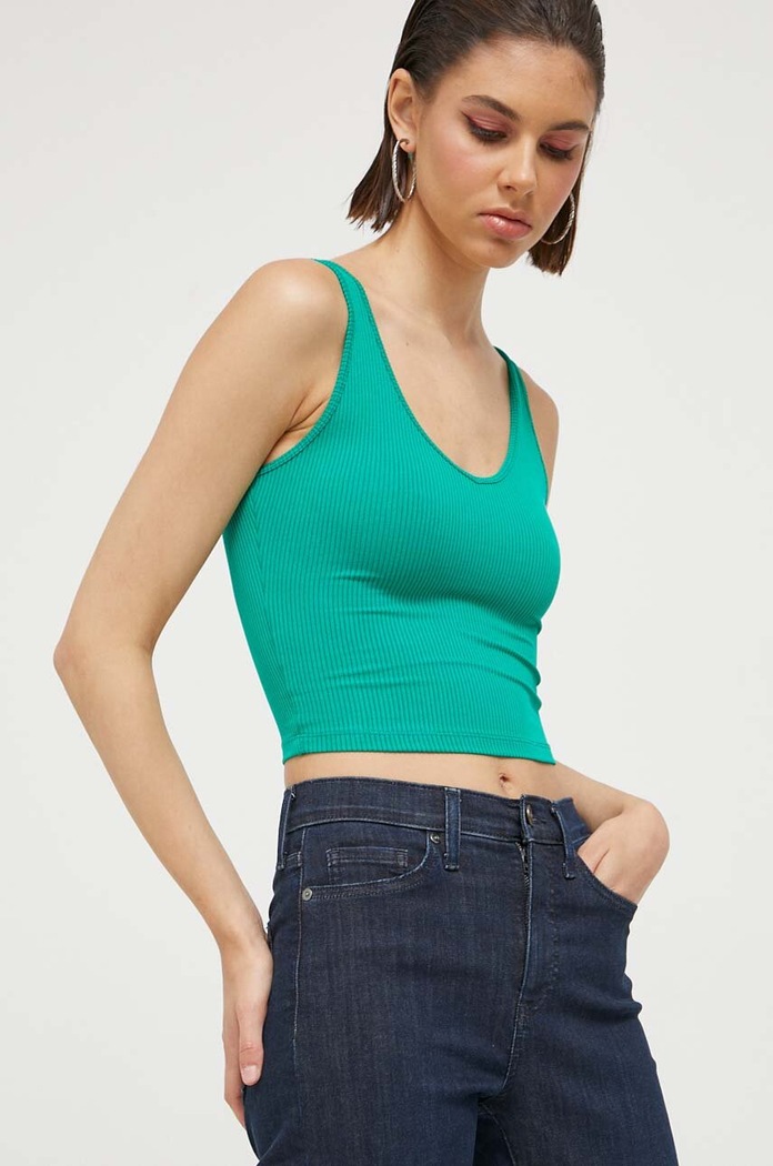 Top Hollister Co. slim πράσινο KI339.3410.300
