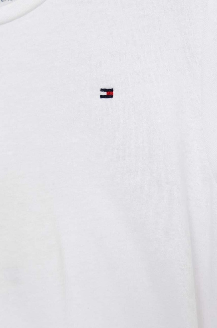 Dziewczynka Tommy Hilfiger t-shirt dziecięcy KG0KG07052.PPYX biały