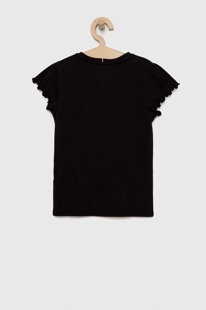 Dětské tričko Tommy Hilfiger KG0KG07052.PPYX černá SS23