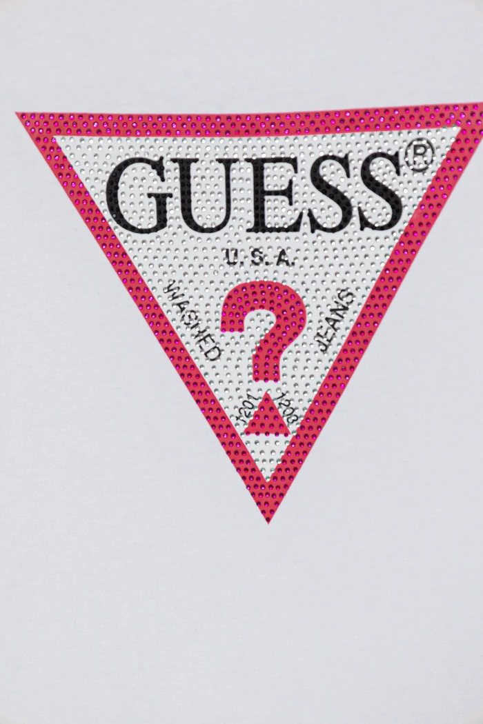 DÍVKA Dětské tričko Guess J2YI51.K6YW1.PPYX bílá