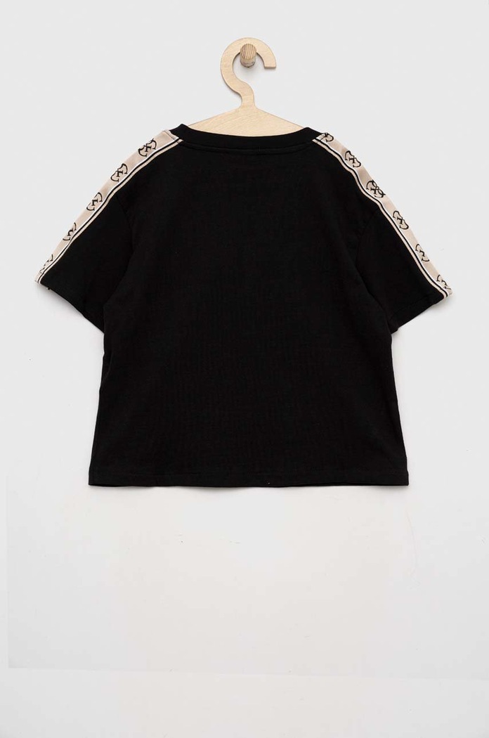 Guess tricou de bumbac pentru copii J3RI47.I3Z14.PPYX negru AW23
