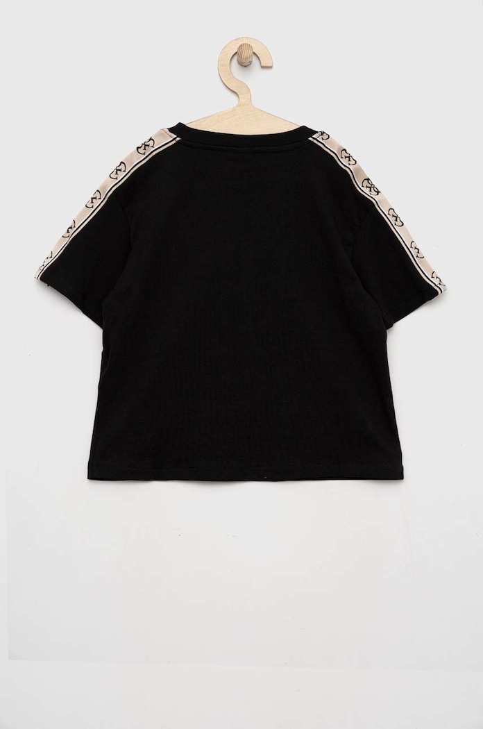 Guess tricou de bumbac pentru copii J3RI47.I3Z14.PPYX negru AW23