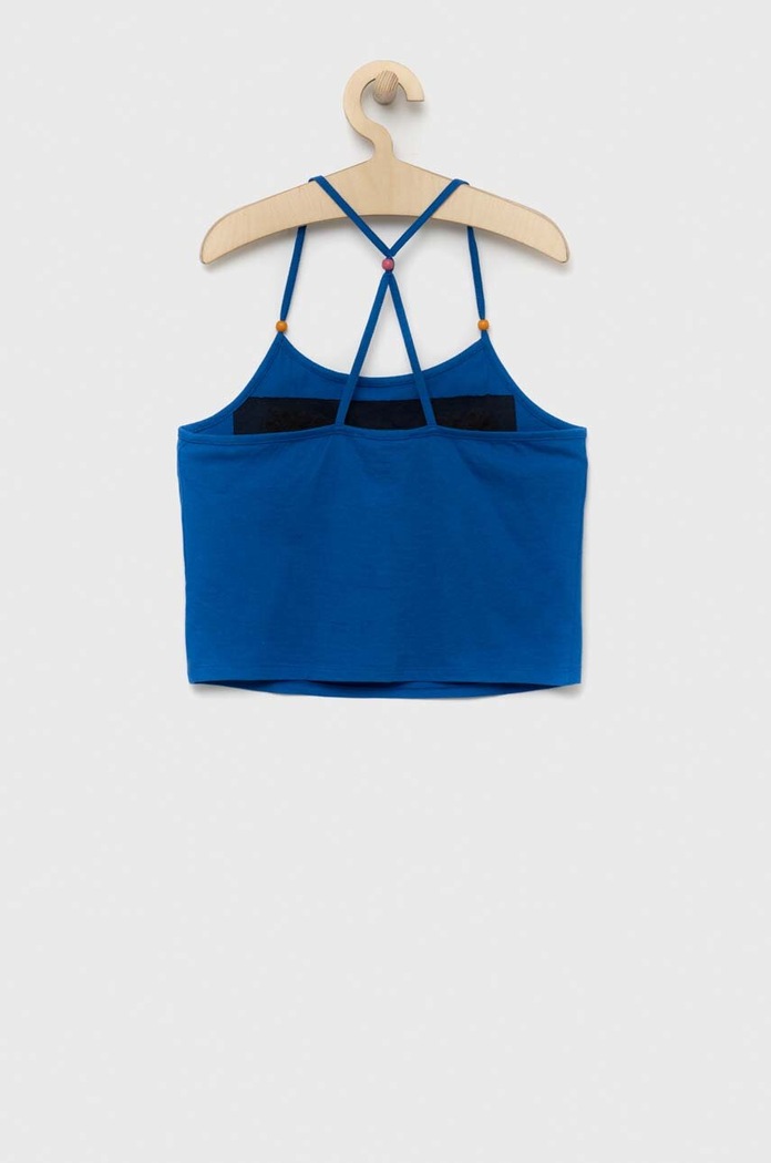 Deklice Bombažen top Sisley 3096XH00C.G.SEASONAL modra