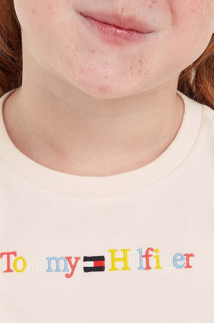 Tommy Hilfiger t-shirt dziecięcy KG0KG07263.PPYX różowy